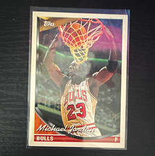 Topps 1993-94 Michael Jordan #23 Chicago Bulls NBA Basketball Trading Card picture