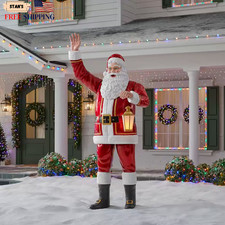 8.5 FT Giant-Sized LED Towering Santa  ONLY US... picture
