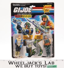 Knockdown & Dodger GI Joe Battle Force 34 Cardback & Bubble 1987 Hasbro Figure picture