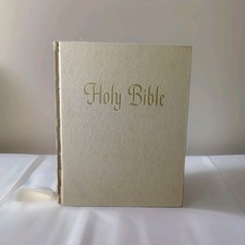 VINTAGE 1964 Catholic Holy Bible MASTERPIECE EDITION Timothy Press... picture