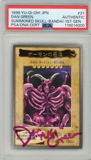 PSA AUTH Dan Green Summoned Skull #21 Vintage Japanese 1998 Bandai Yu-Gi-Oh picture