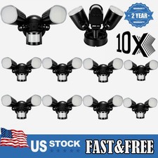 10PCS LED Motion Sensor Light 100W Outdoor IP65 Waterproof Security Lamp US picture