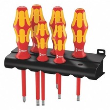 6-Piece Insulated Professional Screwdriver Set, Kraftform Plus, Ergonomic Handle picture