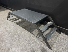 MasterCraft Boat Show 2-Step Steel Platform Black/Silver Brand New picture