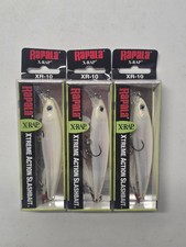 (LOT OF 3) Rapala X-Rap XR-10 Fishing Lures / Snowstorm picture