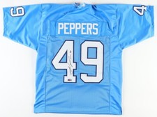 Julius Peppers Signed North Carolina Tar Heels Jersey (JSA COA) NFL HOF 2024 L.B picture