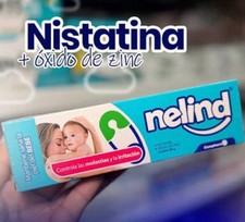 NISTATINA + ZINC Diaper Rash & Ointment Healing Zinc Oxide 40gr Nelind picture