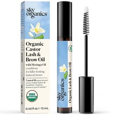 Sky Organics - Organic Lash & Brow & Applicator - Eyelash Serum- 12 ML picture