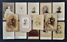 LOT 1880s antique 13pc PHOTOGRAPHS roxbury boston ma BOUVE Bouvé BAKER EATON picture