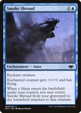 MTG Magic the Gathering Smoke Shroud (69/405) Modern Horizons LP picture