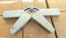 Vintage Angle Tool. Stainless. Possibly For A Miter Saw Fence For A Tile Saw. picture