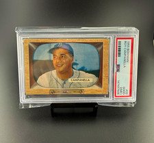 1955 Bowman Roy Campanella #22 Brooklyn Dodgers Baseball Base PSA 2 (MC) picture