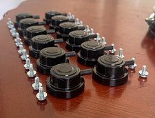 Dw collector’s black lugs x 12 with tensión rods picture
