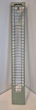Vintage IBM Punch Card Holder Super Rare Employees Industrial Time Clock Rack picture