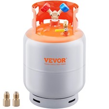 VEVOR Refrigerant Recovery Reclaim 50lb Cylinder Tank 400 PSI liquid Rated picture