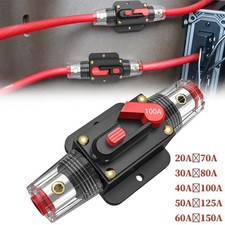 20A-150A Inline Waterproof Circuit Breaker Auto/Marine/Solar Manual Reset Switch picture