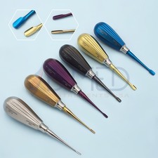 Dental Wing Winged Root Elevators Set Titanium Luxating PDL Surgical Veterinary picture