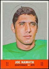 1968 Topps Joe Namath Vintage Stand-Ups Jets picture