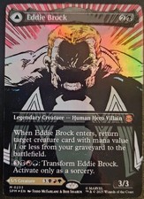 Eddie Brock / Venom (Borderless) Marvel's Spider-Man Foil Playtest Card picture