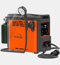 Hillhub Turbo Max Portable Tankless Water Heater 20,500 BTU 0.8 GPM Propane picture
