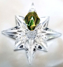 Waterford Crystal 2016 Mini Star Ornament with enhancer Box w/tag #40018229 picture