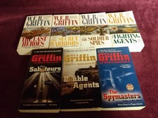 7  W E B GRIFFIN PB NOVELS   ALL 7 OF THE MEN AT WAR SERIES VERY GOOD CONDITION picture
