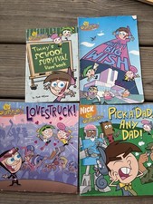 The Fairy Odd Parents, Nickelodeon Lot Of Four Books￼ picture