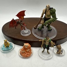 Dungeons & Dragons D&D Miniatures Lot of 6 WizKids Prepaint Icons of the Realms picture
