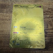 Pokemon TCG Reshiram 114/113 Legendary Treasures Secret Rare Full Art Holo picture