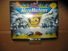 Vintage Micro Machines Celebrating 10 Years Best of 88 Set Factory Sealed NOS picture