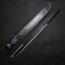 Dune Atreides Sword - Handmade 1095 Steel Machete With Leather Sheath  picture