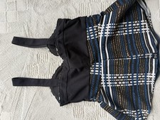Anthropologie Peplum Top Tank Medium Deletta NWT picture