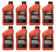 Motorcraft Mercon V ATF Transmission Fluid XT5QMC Case 8 Quarts Ford Vehicles picture