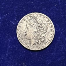 1885-S Morgan Silver Dollar $1 90% Silver SF Mint Coin picture