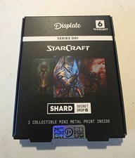 Displate StarCraft Series 001 Secret Drop Shard Mini Metal Print New picture