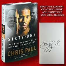 Sixty-One SIGNED Chris Paul (2023,HC,1st/1st) BRAND NEW picture