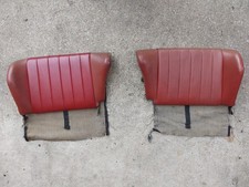 Early 1964-65  porsche 911 original upper rear seats red picture