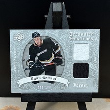 Upper Deck 2008-09 Artifacts Treasured Swatches Getzlaf Dual Silver /100 picture