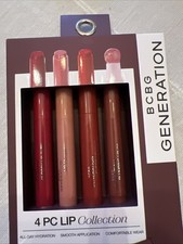 BCBG Generation 4 Pc Plumping Lip Gloss & Vinyl Collection Assorted NIB picture