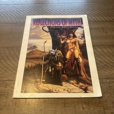 Reflections Of Myth Larry Elmore Sketch Book Vol 1 1993 Dragonlance art signed picture