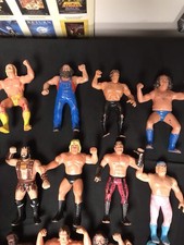 RARE Vintage LJN Wrestling Superstars WWF/WWE Assorted LOT of 14 figures 8