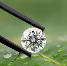 0.5 Ct Round Cut Lab-Grown CVD Diamond Loose Natural D Color VVS1 Certified picture