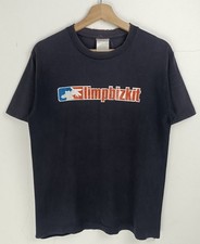 Limp.Bizkit band 90s Logo Rare Design Basic Black Unisex T shirt 23D1396 picture