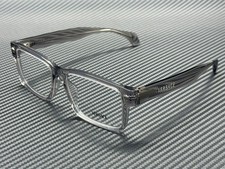 VERSACE VE3391U 593 Grey Transparent Ruthenium Men's 56 mm Eyeglasses picture