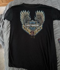 VINTAGE RARE 1987 Harley Davidson 3D Emblem “Ride The Best” T- Shirt Med picture