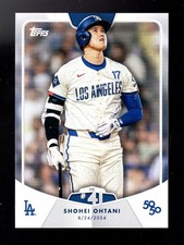 2024 TOPPS 50/50 #81 SHOHEI OHTANI HR #41 DODGERS picture