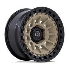 17x8.5 Black Rhino Barrage Desert Sand On Matte Black Wheel 6x5.5 (-10mm) picture