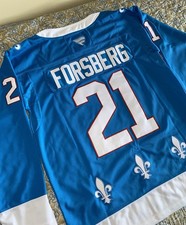 Quebec Nordiques Peter Forsberg #21 Fanatics NHL Hockey Jersey- Size Medium NEW picture
