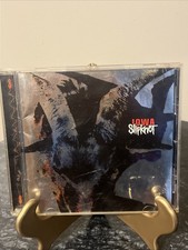 Slipknot Iowa CD, US 2001 OG RoadRunner Silver Foil Press. Good Condition. picture