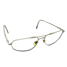 CHAPS Ralph Lauren 3DN Bronze Metal Aviator Designer Eyeglasses Frames 59-16 145 picture